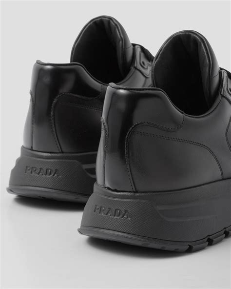 prada sneakers legerprint|Black Prax 01 Leather Sneakers .